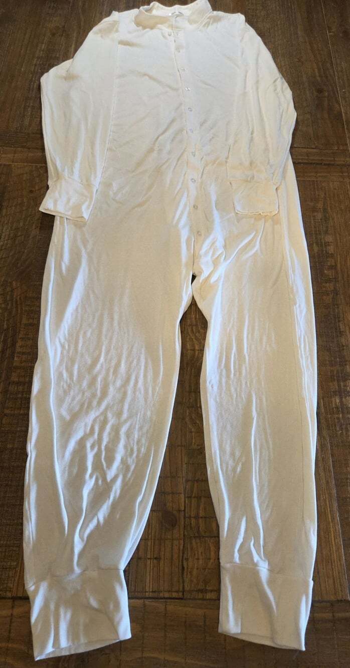 Hotouch Adult One Piece button-front And Back Bottom Snaps Size XL